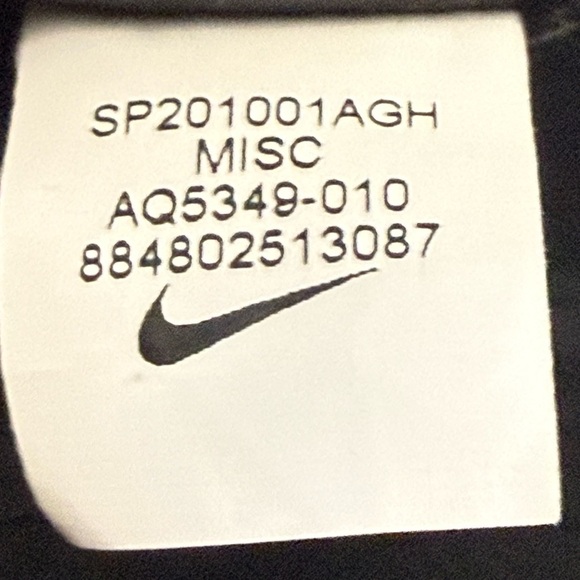 Nike Legacy 91 Dri-Fit Strap Back Black Hat Lightweight Running Golf Fitness OS - Picture 8 of 9